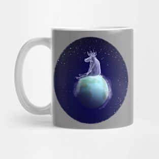 Moose in Space Mug